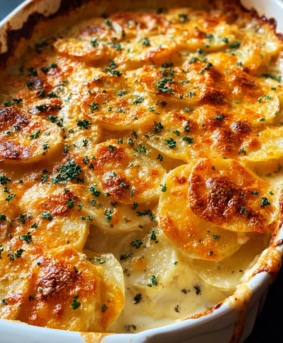 Cheesy Scalloped Potatoes- Perfect Comfort Food