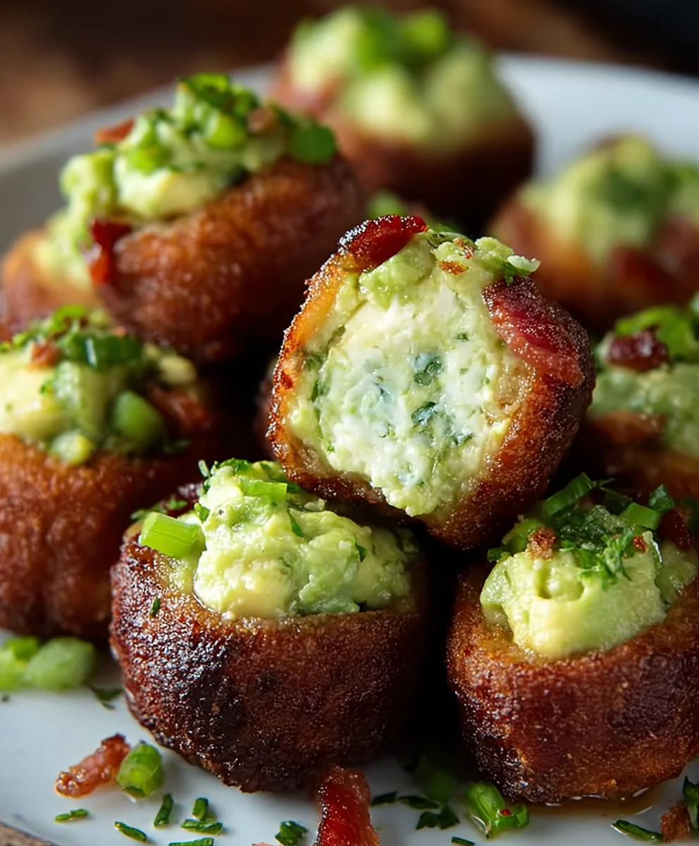 Avocado Beef Bacon Bites-Keto Friendly Appetizer
