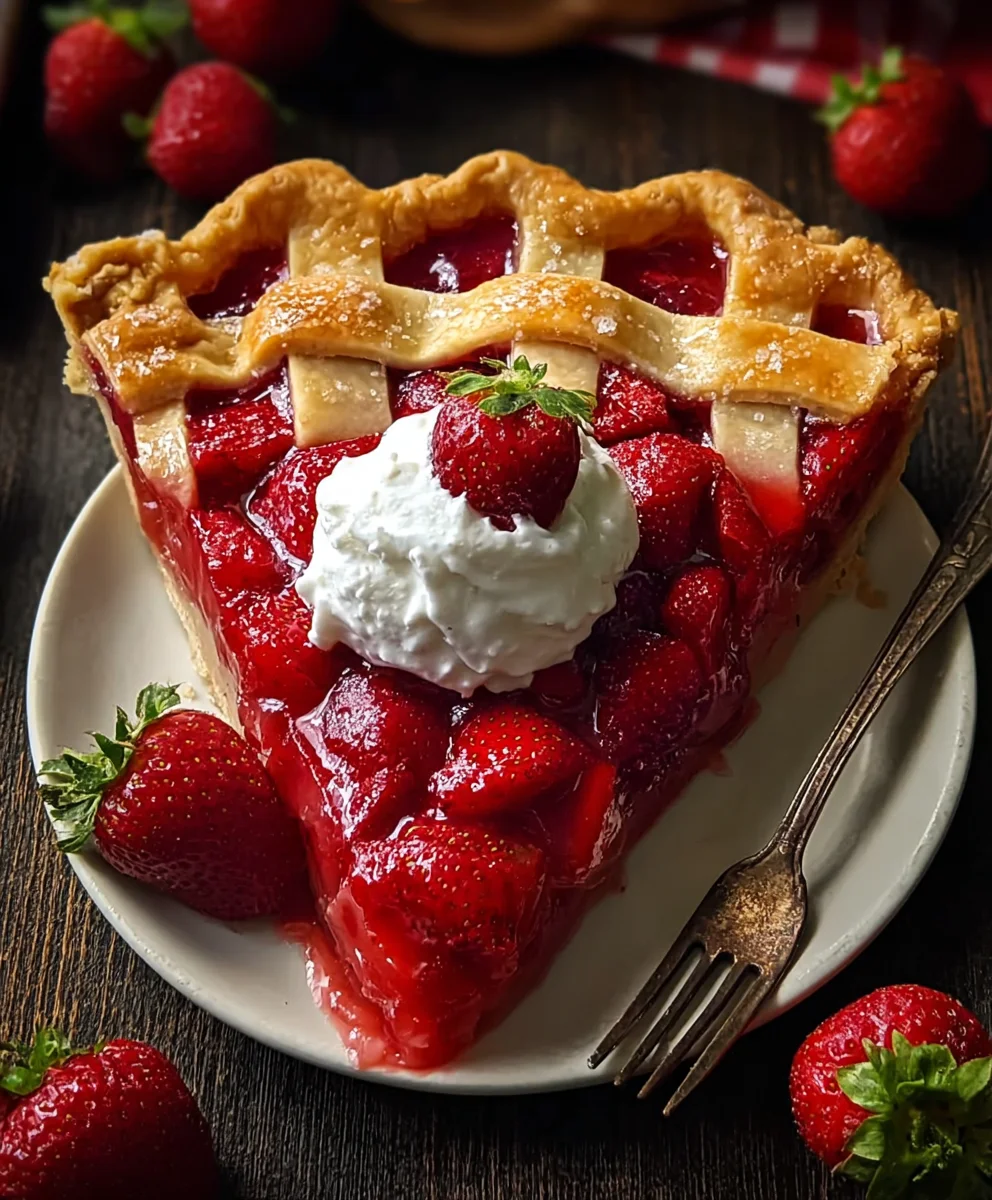 Best Strawberry Pie Recipe- Easy and Delicious