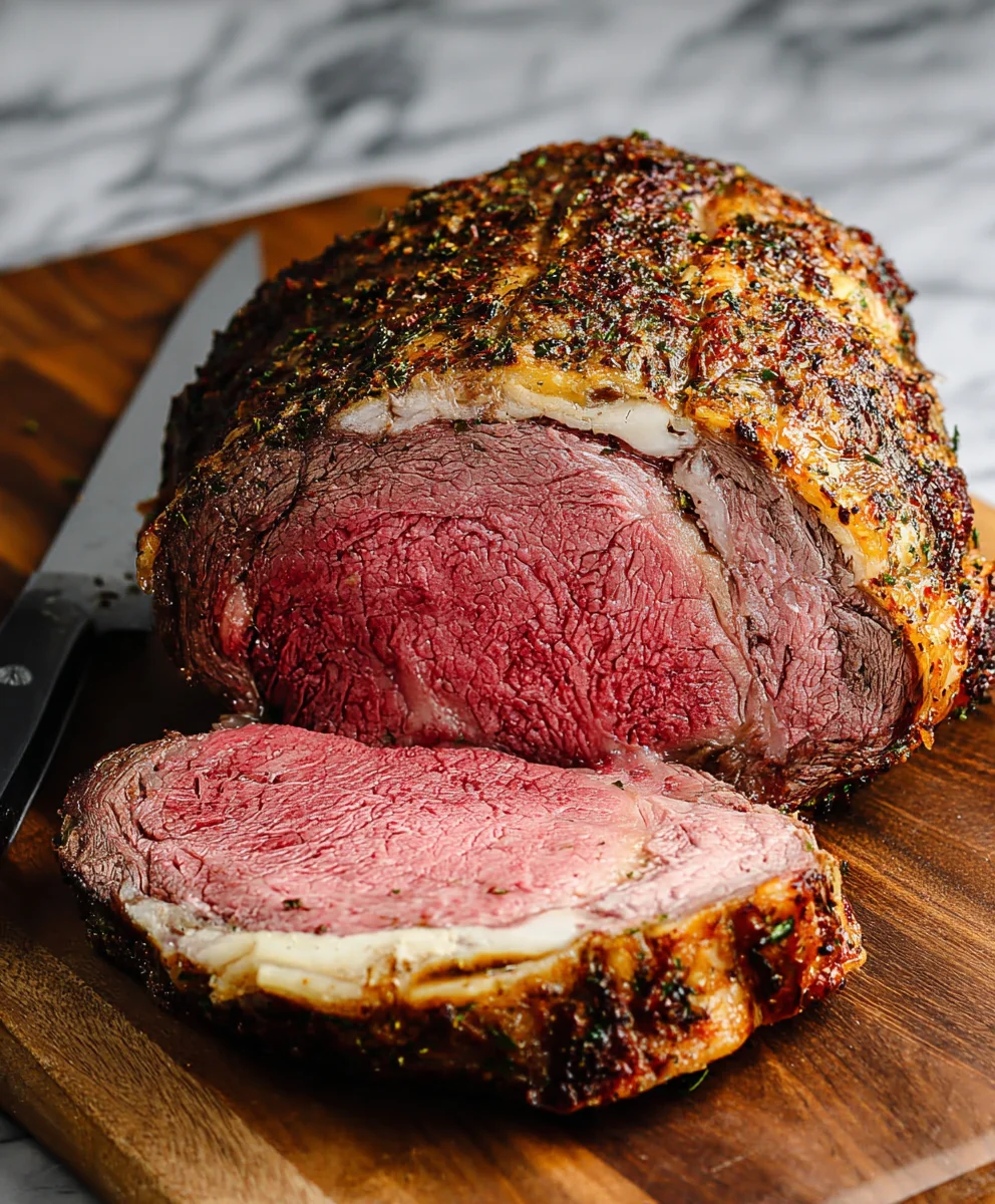 Best Prime Rib Garlic Herb Crust No Fail Recipe
