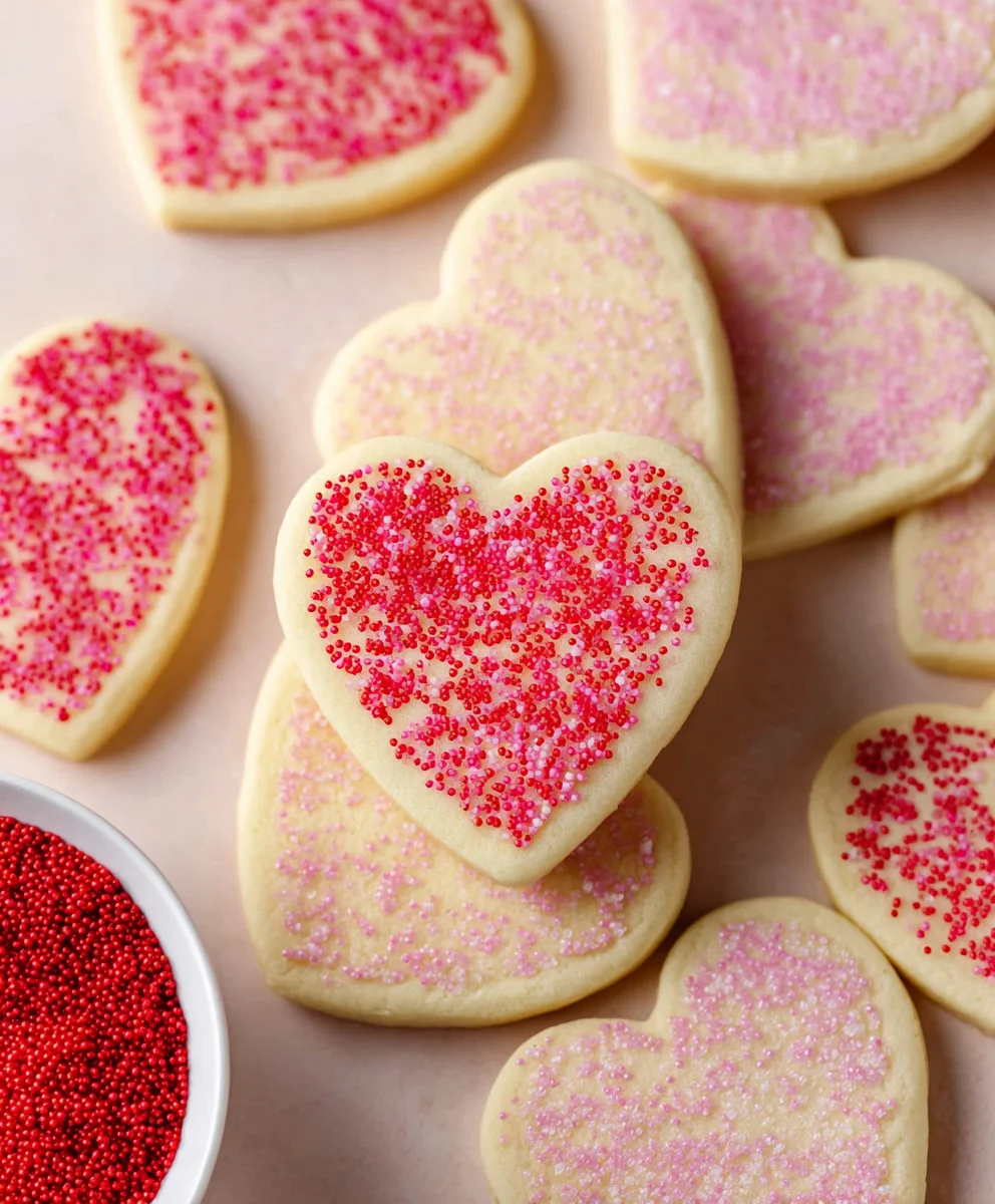 Best Non-Alcohol Valentine Sugar Cookies-Easy Recipe