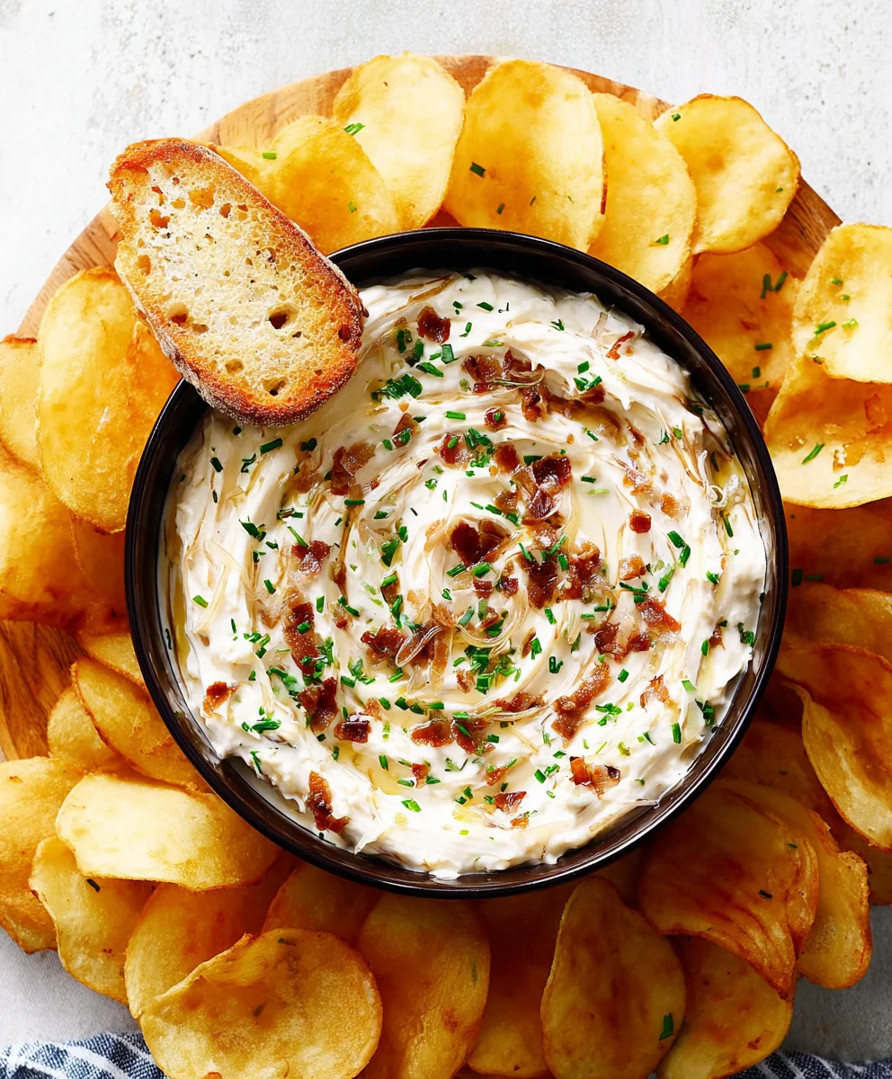 Easy French Onion Dip - Best Flavor Ever