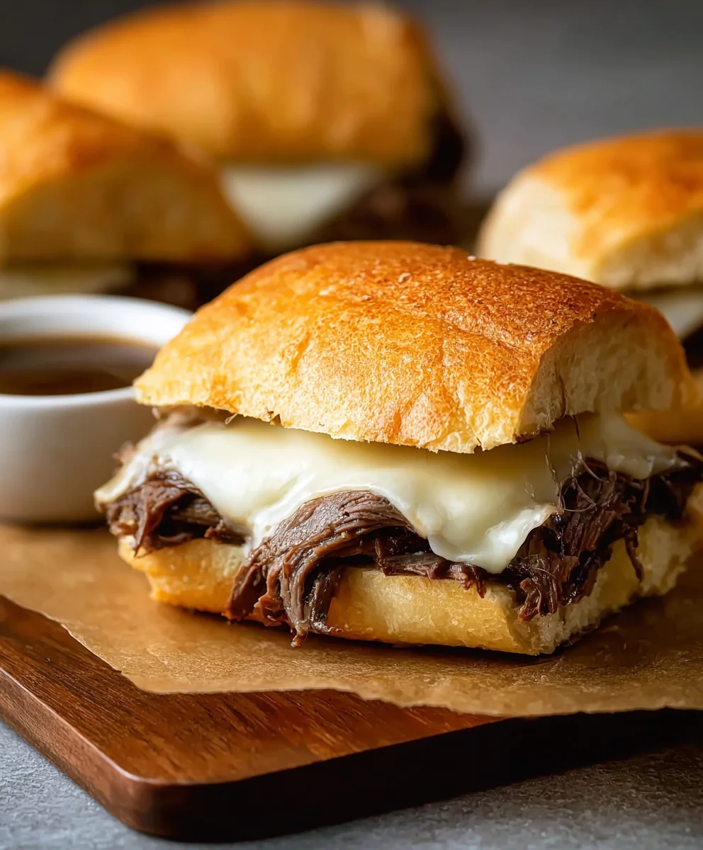 Ultimate Crockpot French Dip Sandwiches – Tender Beef Recipe