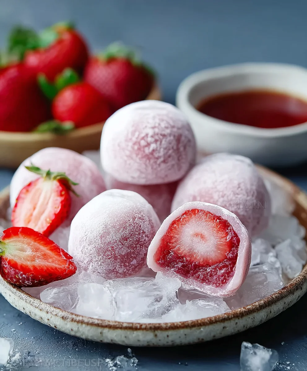 Perfect Strawberry Mochi: A Sweet & Chewy Japanese Delight