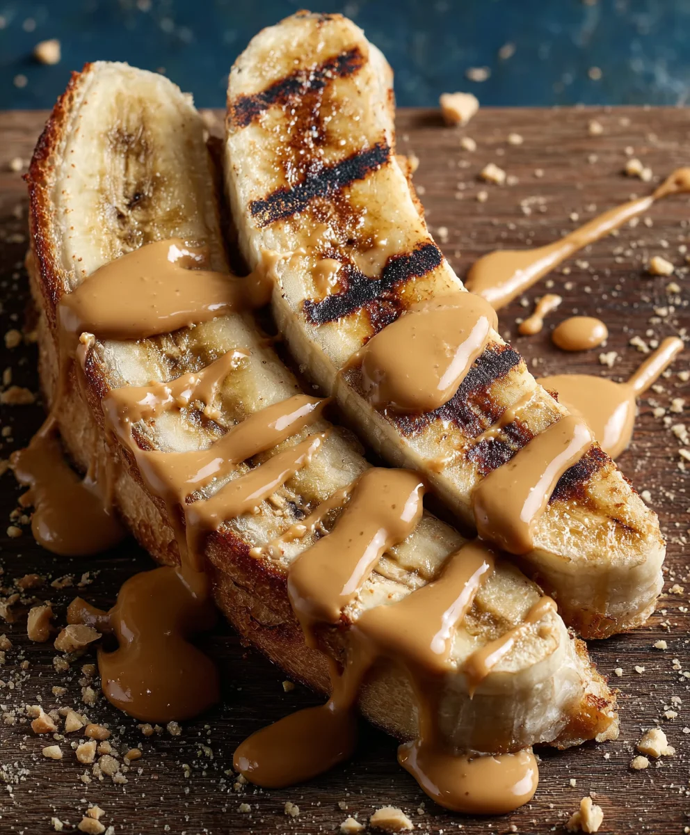 Grilled Peanut Butter Banana Sandwich Recipe