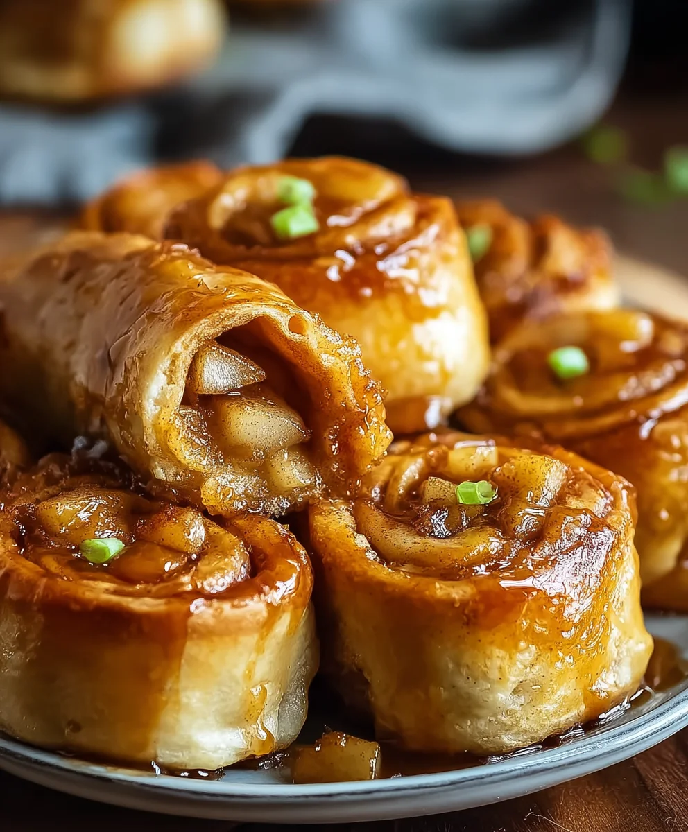 Easy Apple Pie Rolls Recipe-Delicious Dessert Rolls