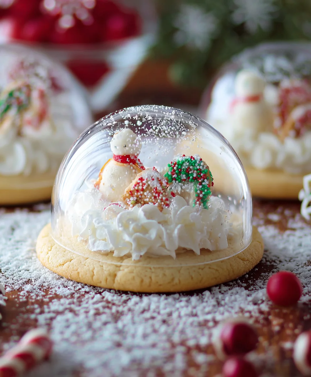 Magical Snow Globe Cookies - Easy Festive Fun