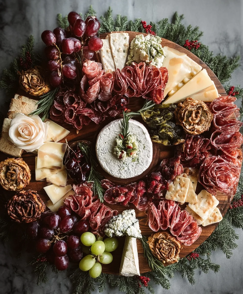 Easy Holiday Charcuterie Board - Minute Prep