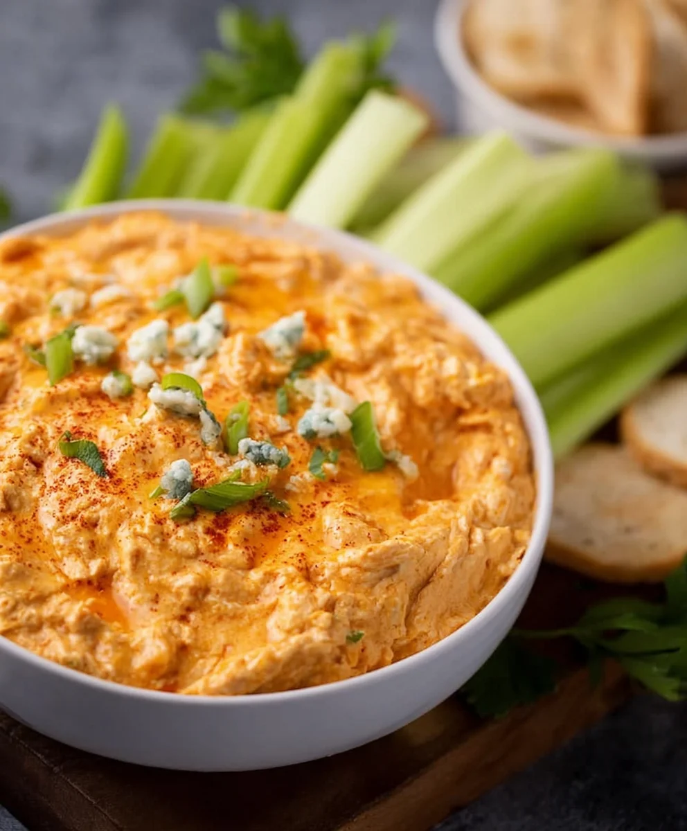 Easy Crockpot Buffalo Chicken Dip Recipe