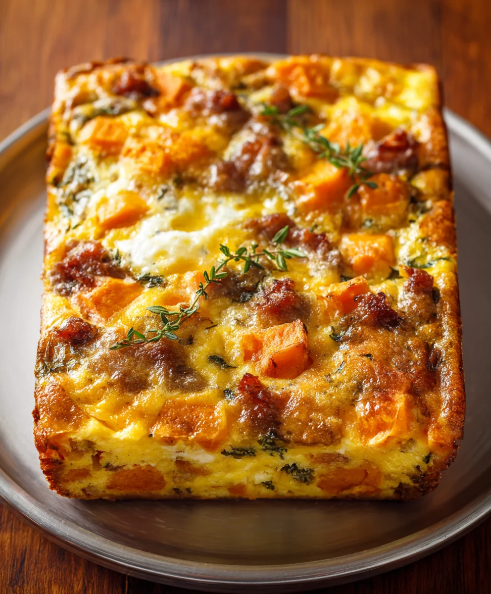 Easy Sweet Potato Egg Casserole Recipe
