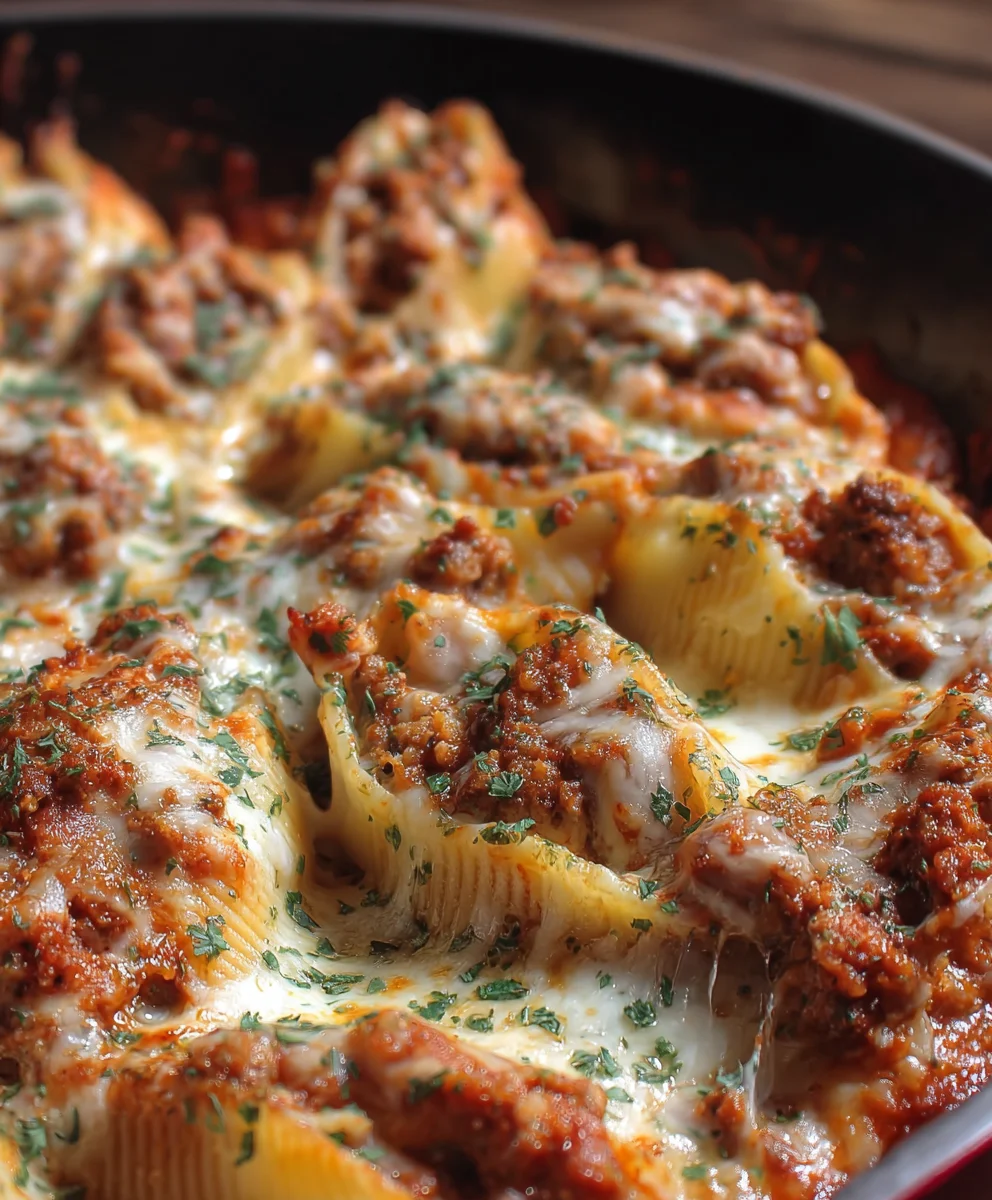 Easy Beef Stuffed Shells Recipe - Family Favorite