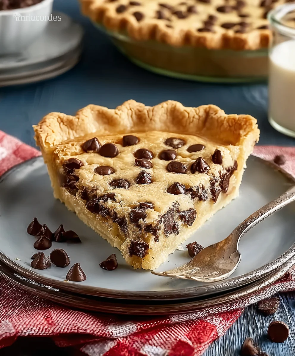 M&M Chocolate Chip Pie - Easy & Delicious Recipe