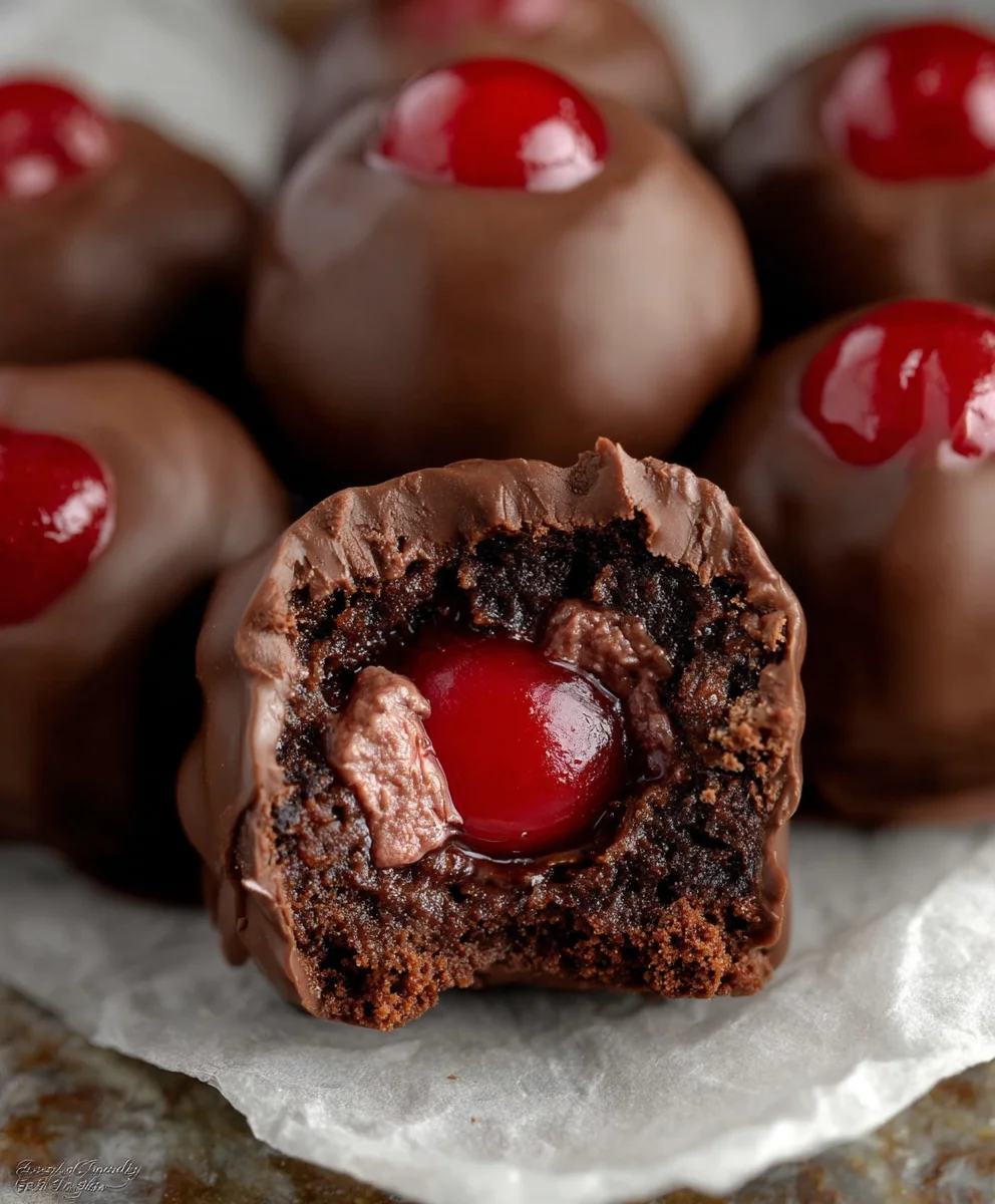 Chocolate Cherry Brownie Bomb Recipe