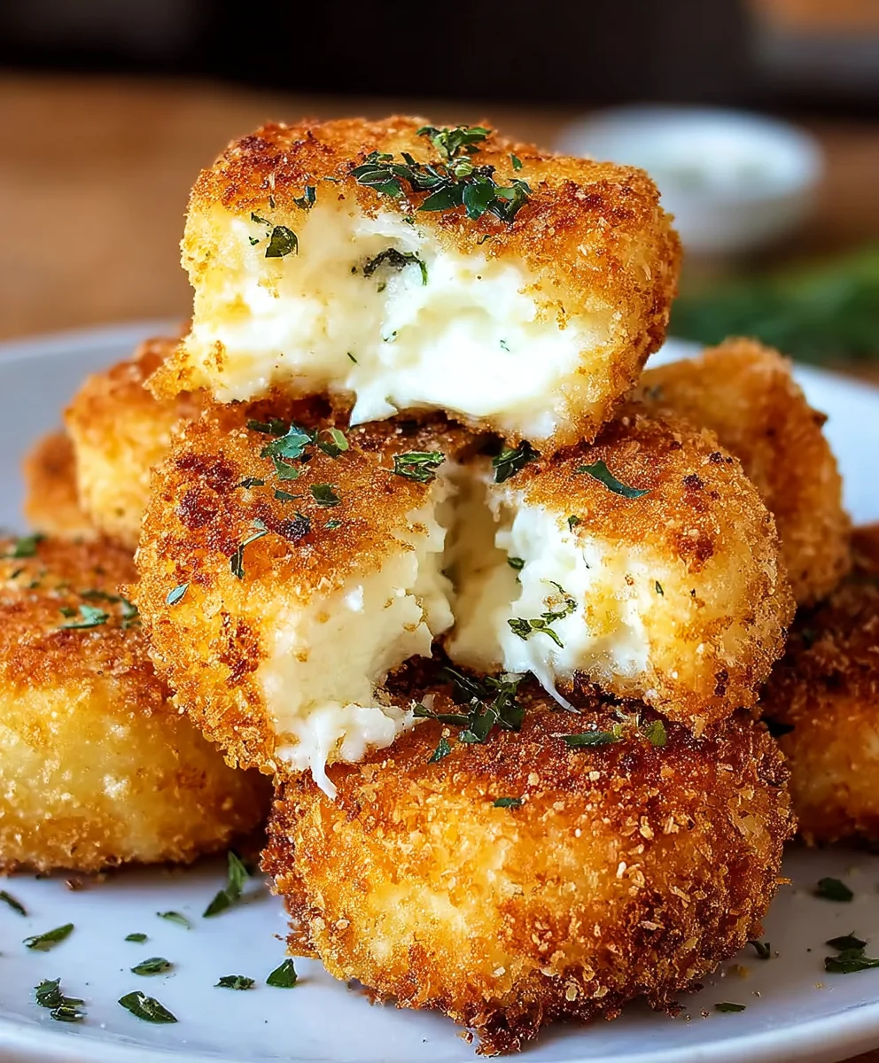 Crispy Fried Goat Cheese Appetizer-Easy & Delicious