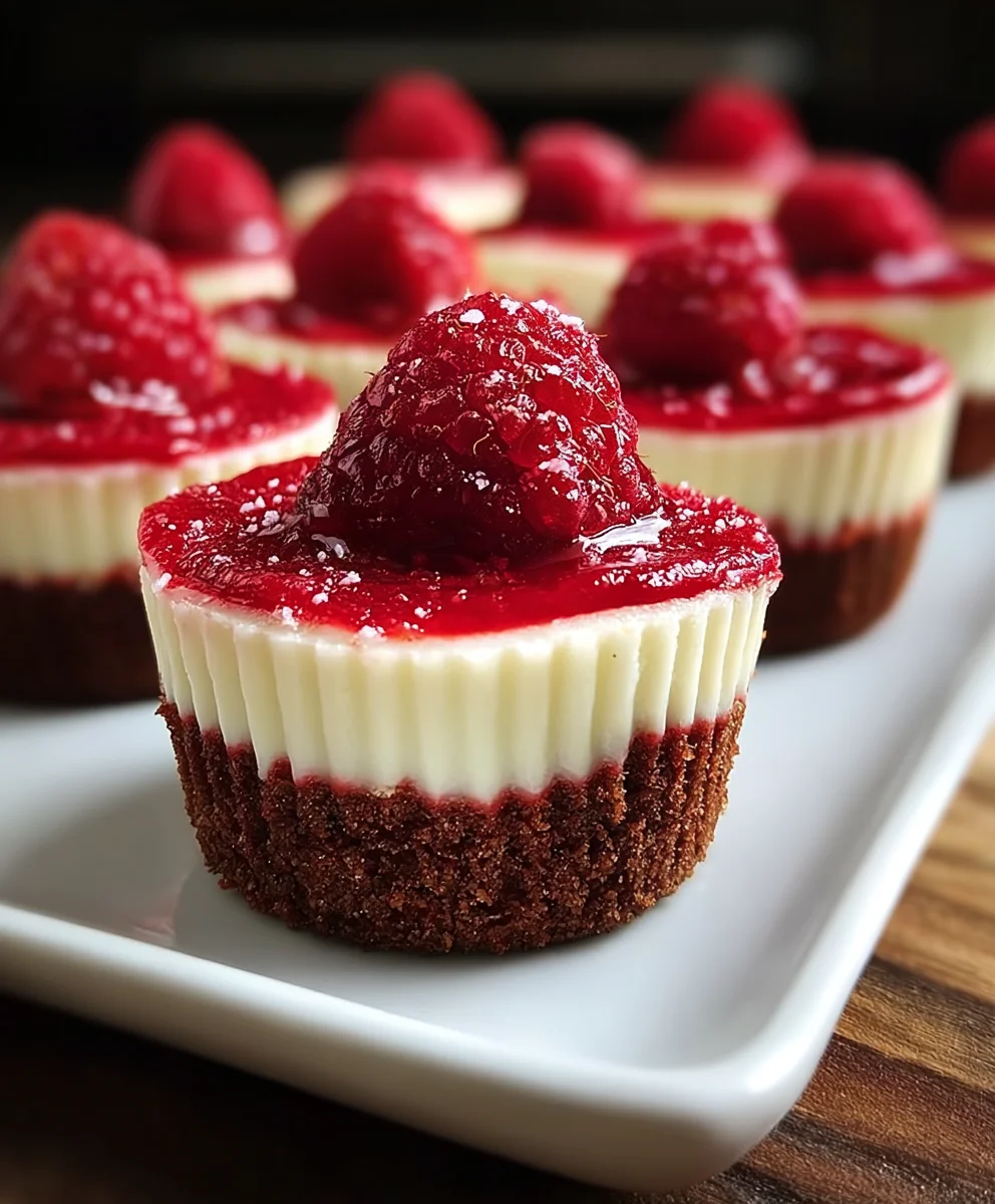 Mini Red Cheesecakes - Delicious & Easy Dessert Ideas