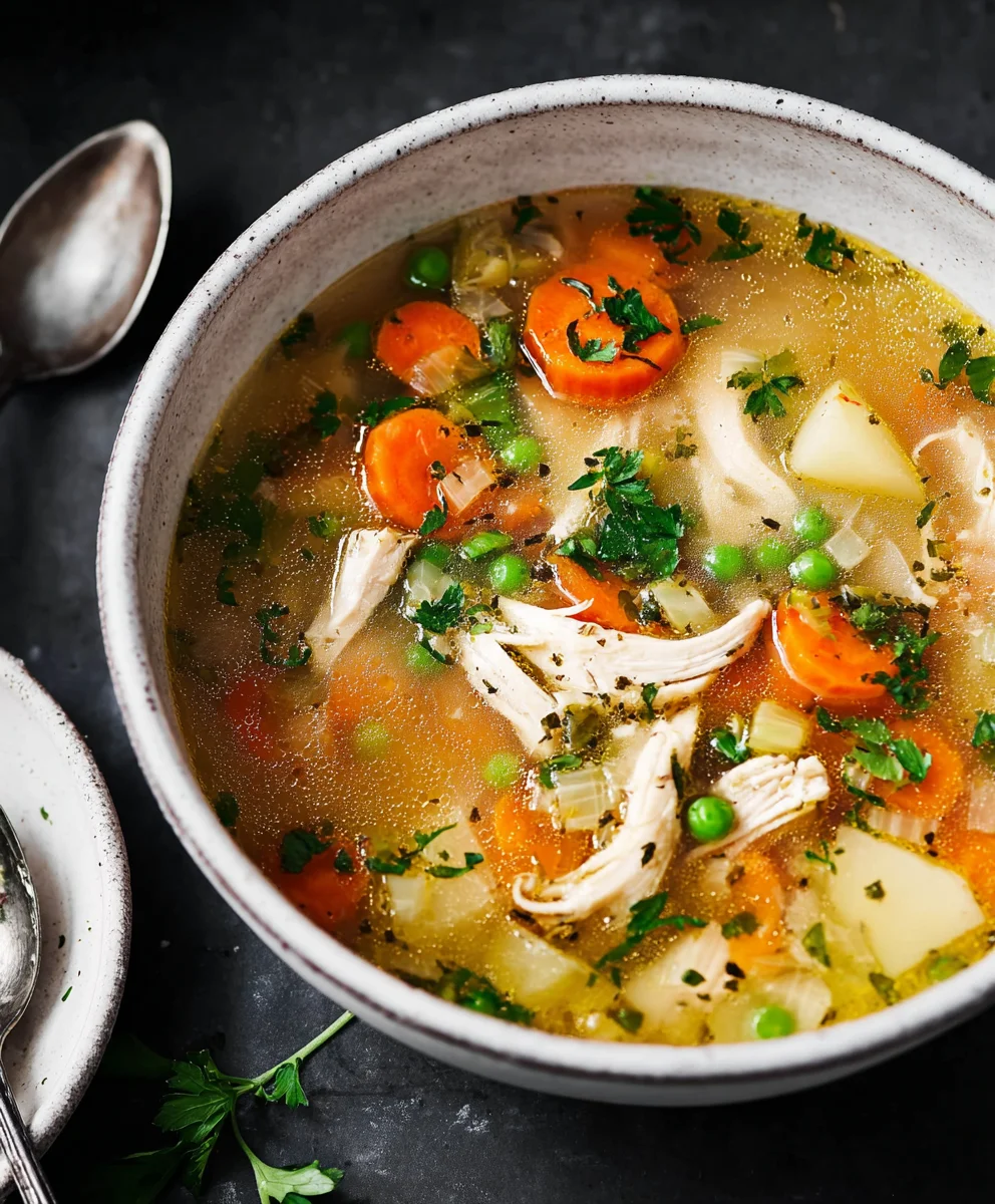 Ultimate Chicken Soup Recipe-Comforting & Delicious