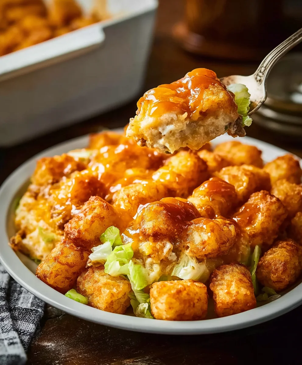 Big Mac Tater Tot Casserole - Easy Beef Dinner