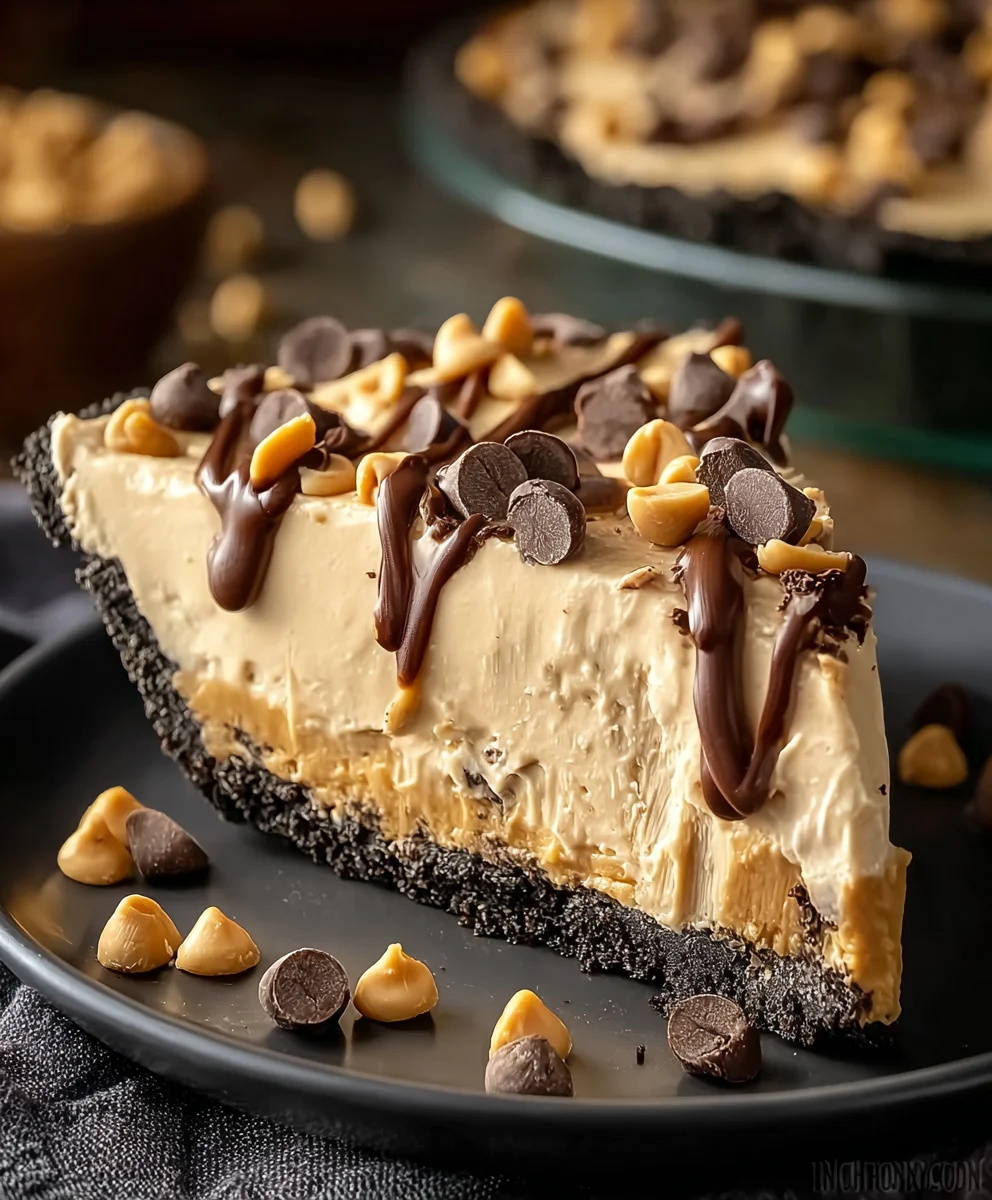 Easy No-Bake Peanut Butter Pie Recipe
