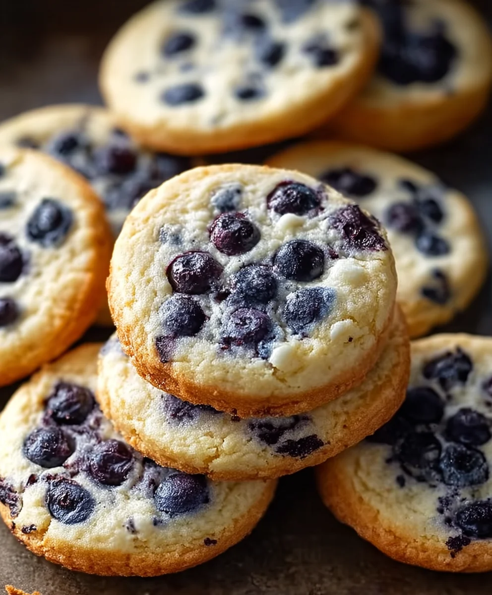 Delicious Blueberry Cookies-Easy Homemade Recipe