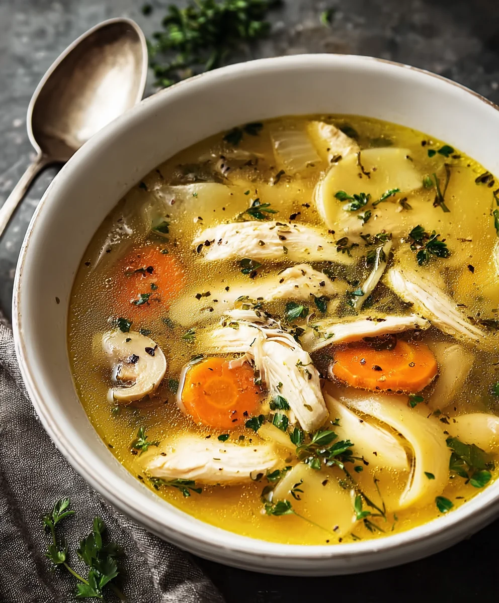 Ultimate Chicken Soup-Flavorful Comfort in Every Bowl