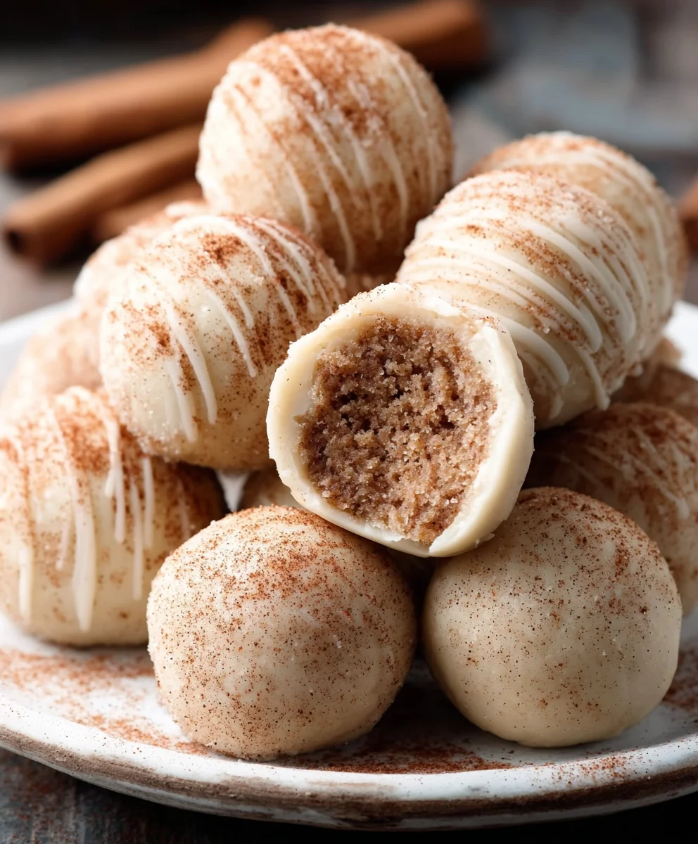 Easy Snickerdoodle Truffles - Delicious No-Bake Dessert