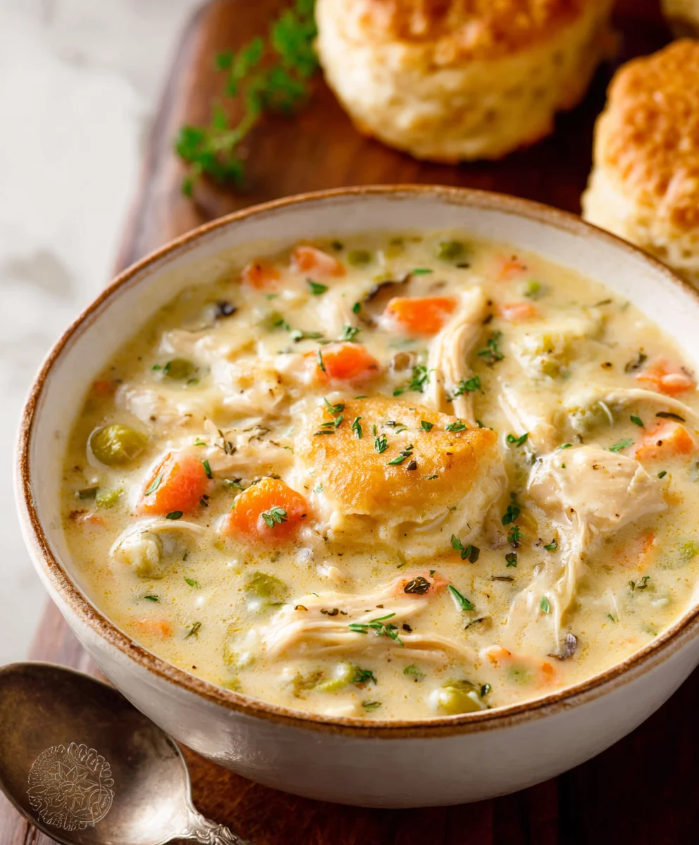 Creamy Chicken Pot Pie Soup Recipe - Cozy Comfort Food