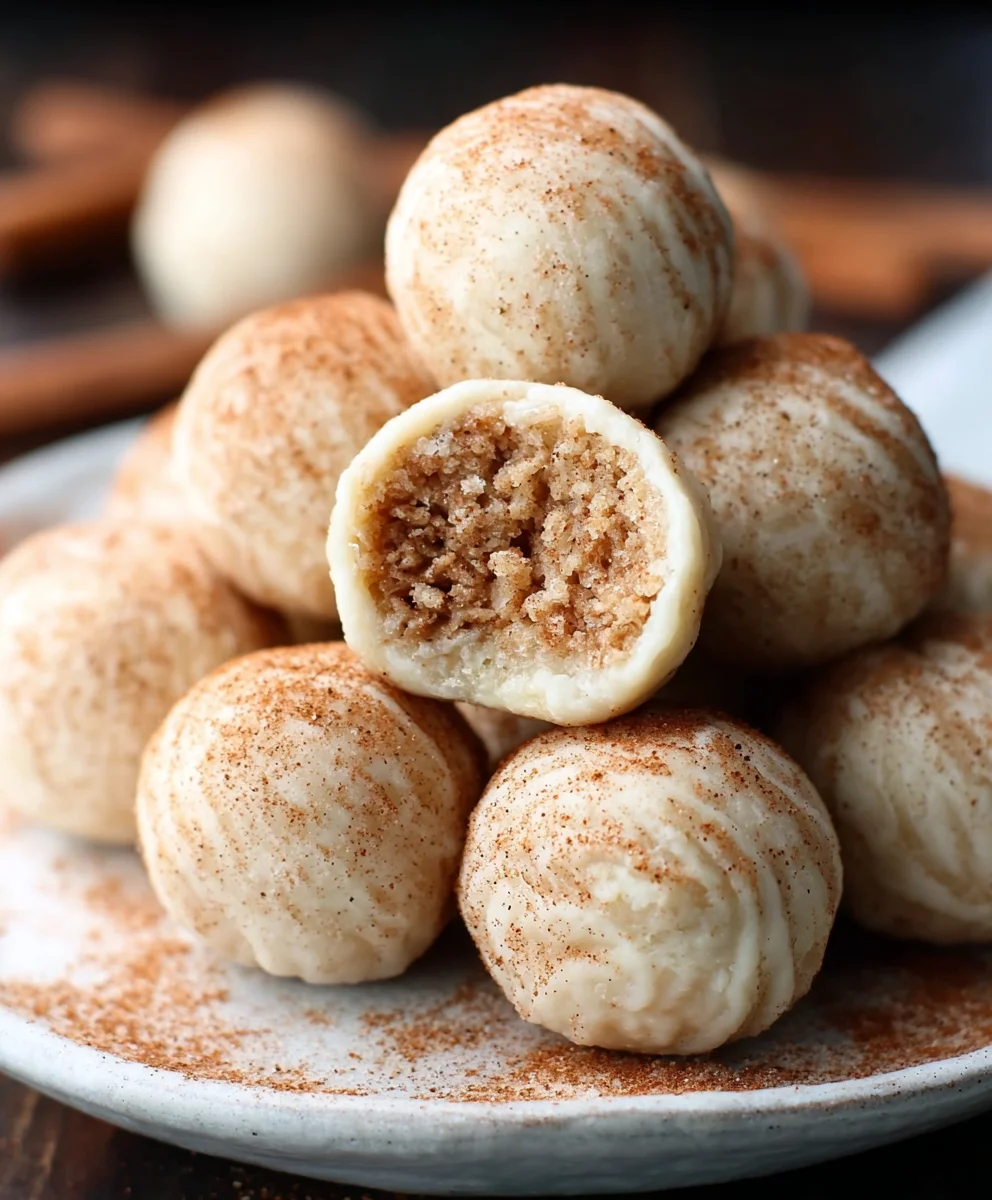 Easy Snickerdoodle Truffles - Delicious No-Bake Dessert
