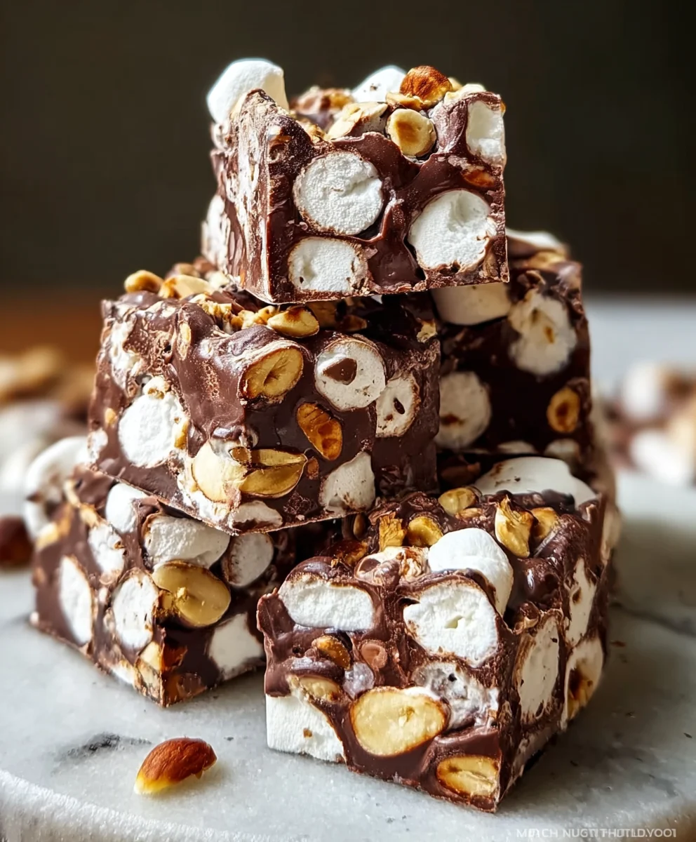 Easy Rocky Road Fudge-Decadent No-Bake Treat