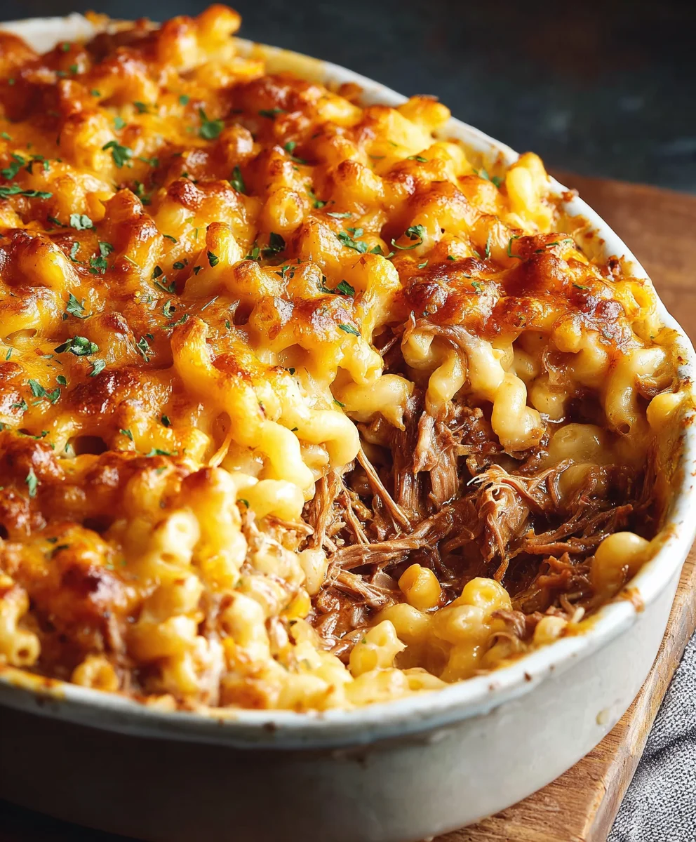 Ultimate Pulled Beef Mac and Cheese Recipe