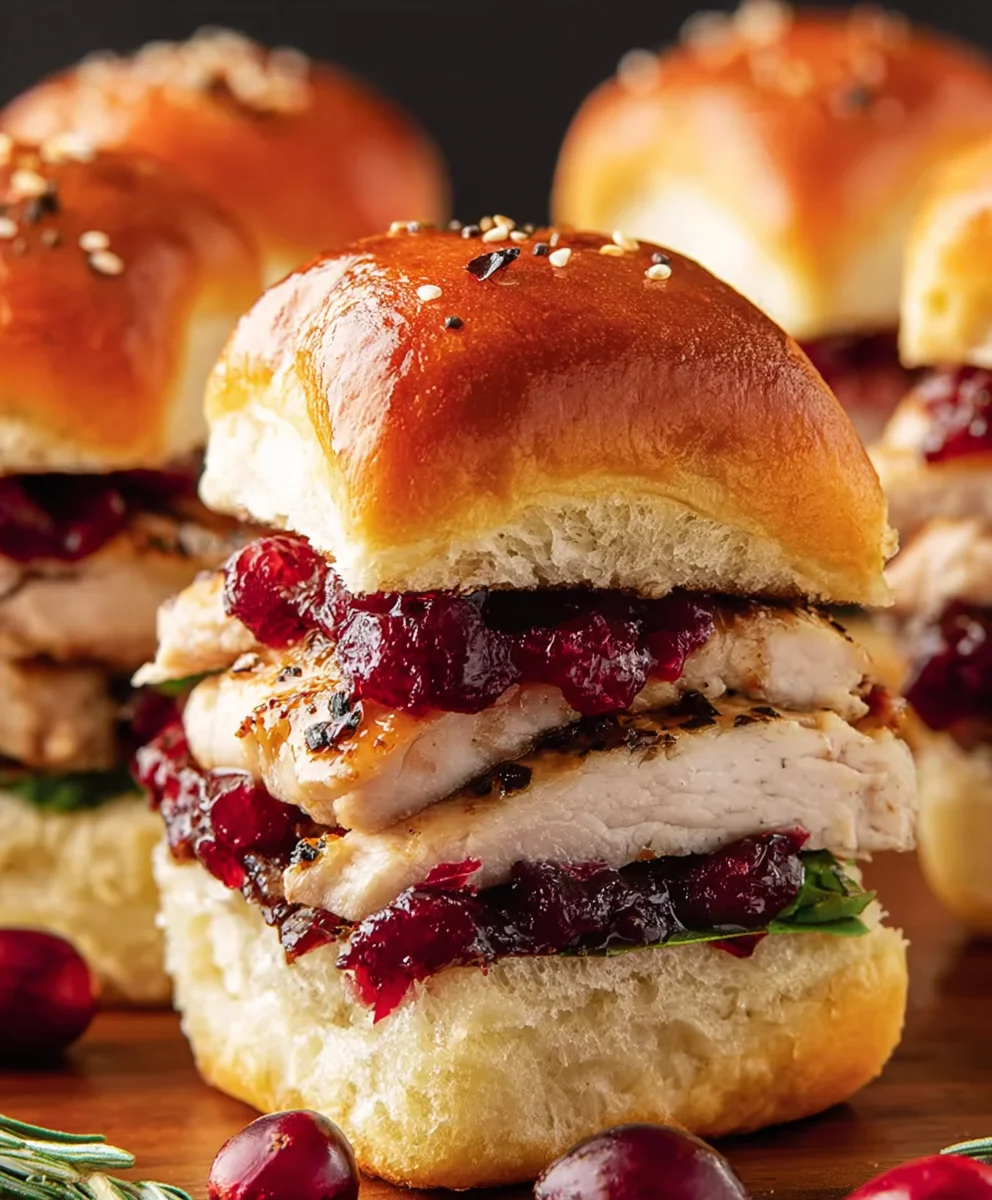 Cranberry Beef Sliders - Easy Holiday Appetizer