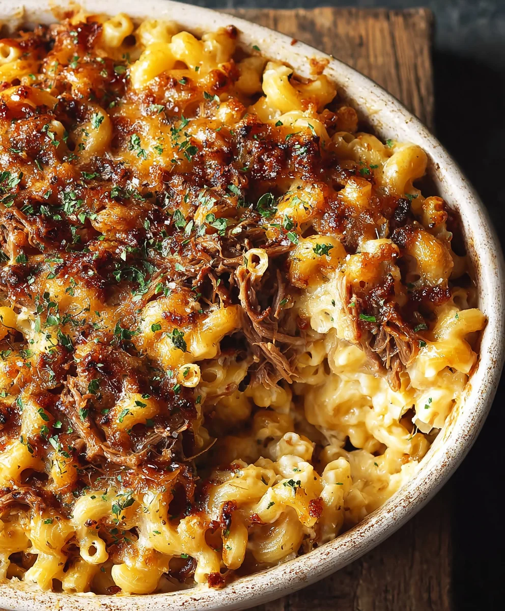Ultimate Pulled Beef Mac and Cheese Recipe