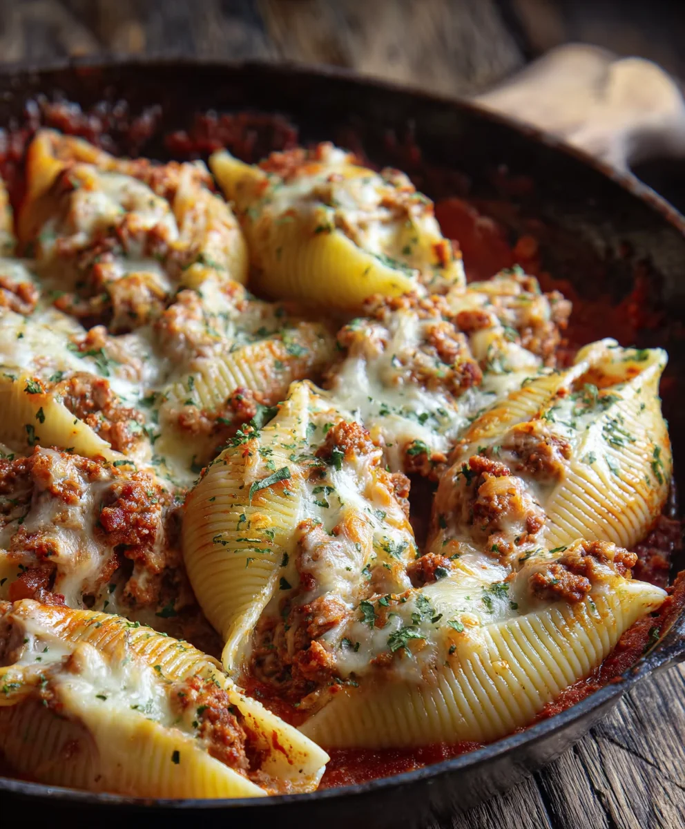 Easy Beef Stuffed Shells Recipe - Family Favorite