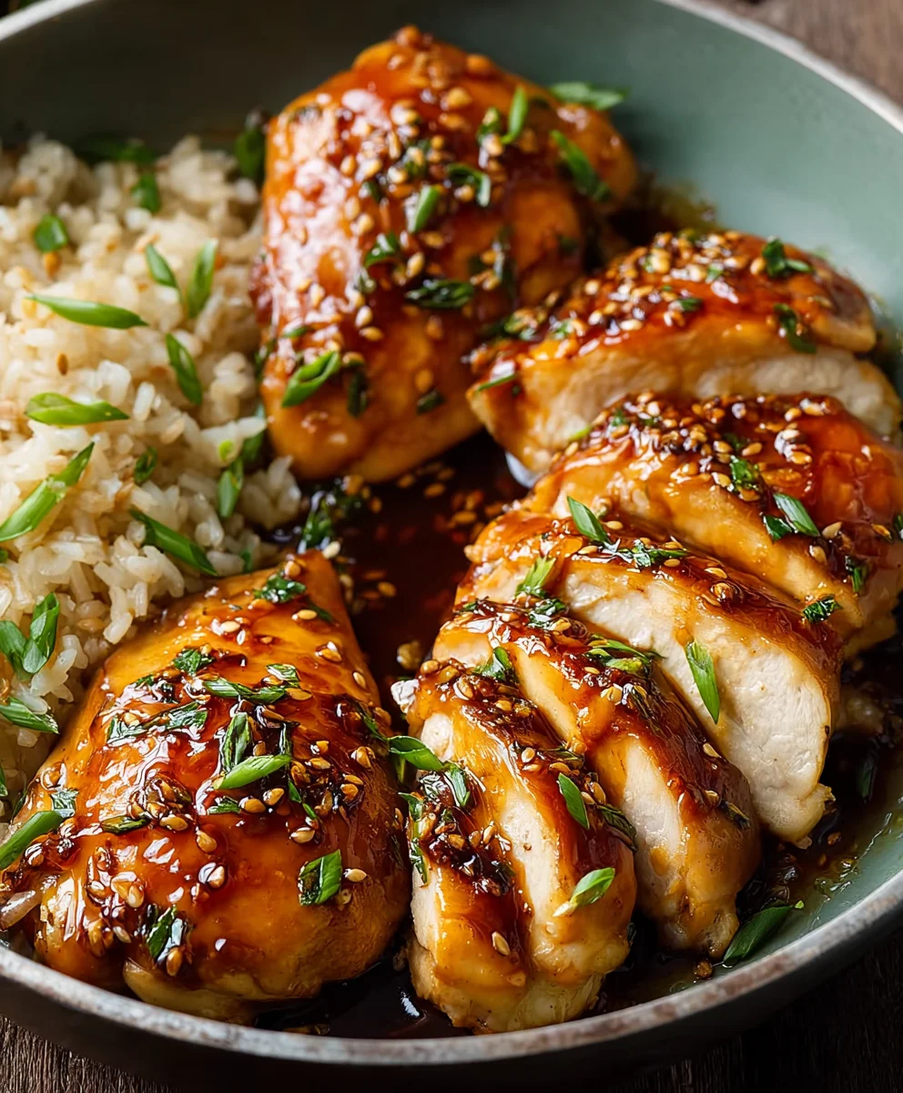 Easy Baked Honey Garlic Chicken Recipe