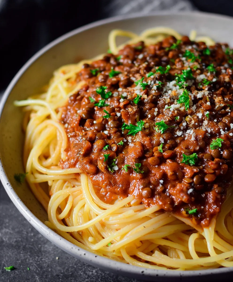 Hearty Vegan Bolognese - Rich Plant-Based Comfort Food