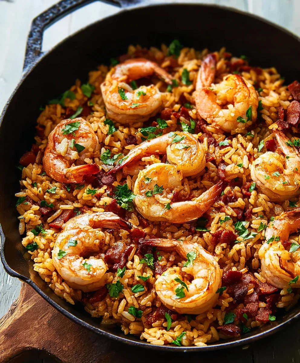 Cajun Shrimp and Rice Skillet - Easy One-Pan Meal