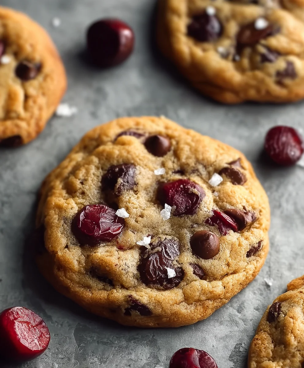 Cherry Chocolate Chip Cookies-Sweet Treat
