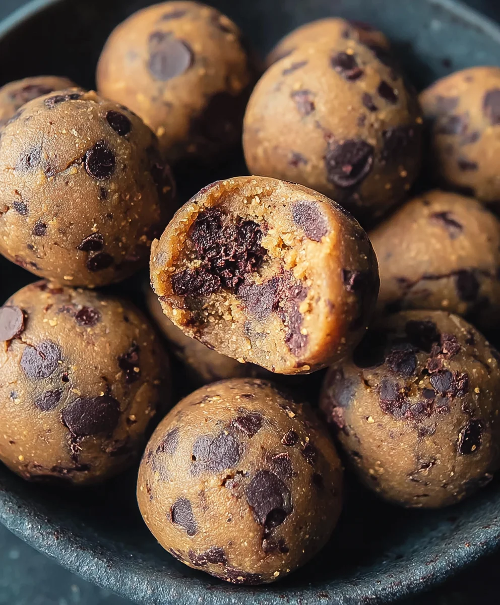 Brookie Protein Balls - Healthy Treat Recipe