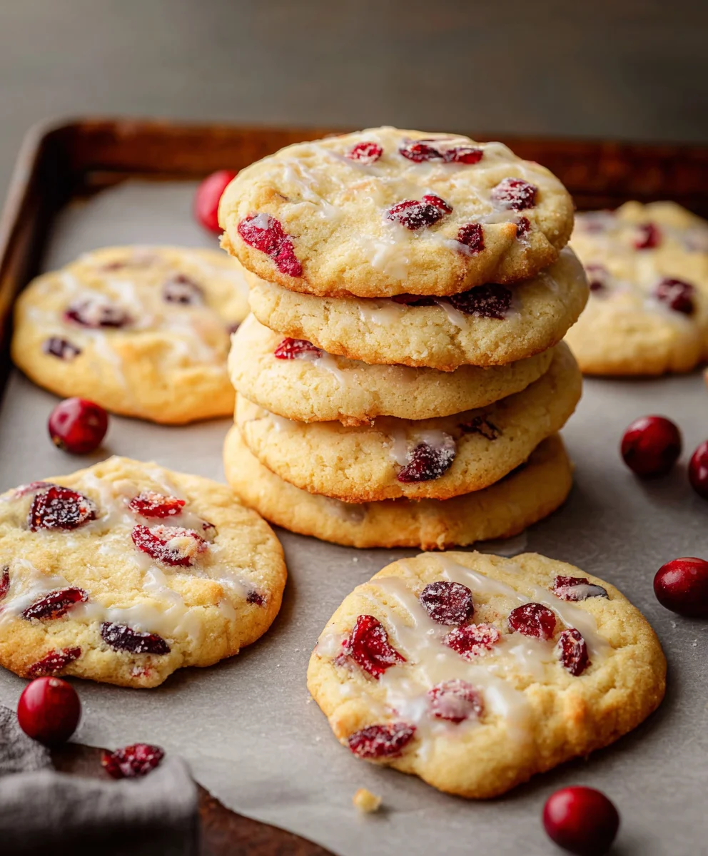 Best Christmas Cranberry Orange Cookies - Easy Recipe