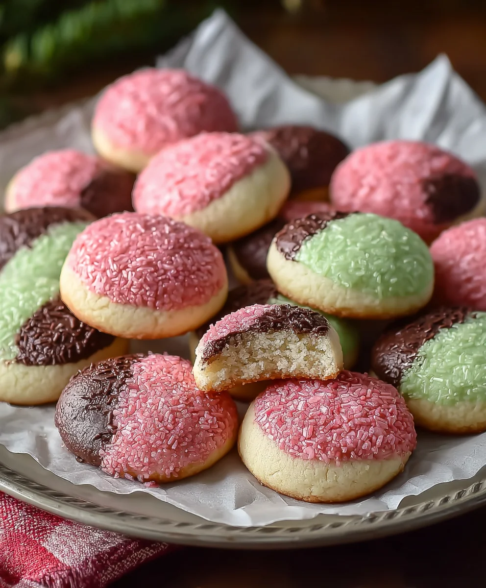 Neapolitan Cookies Recipe-Classic Italian Treats
