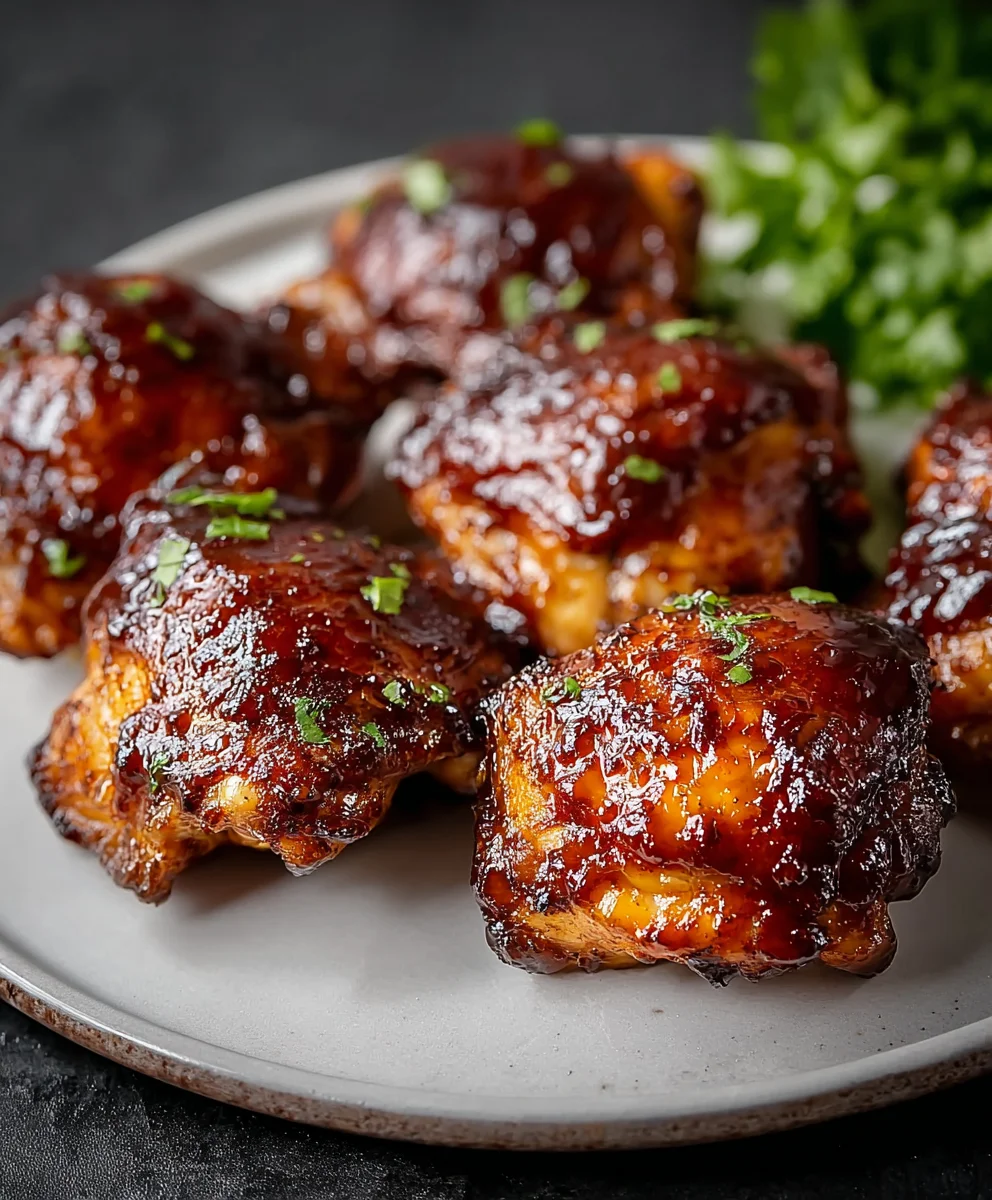 Quick BBQ Chicken Thighs-Easy Dinner Recipe