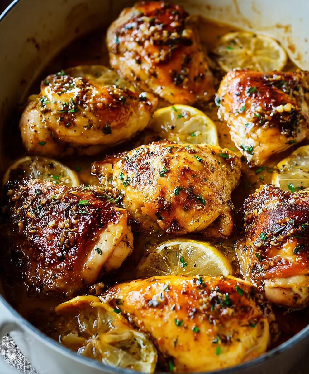 Easy Baked Lemon Butter Chicken Recipe