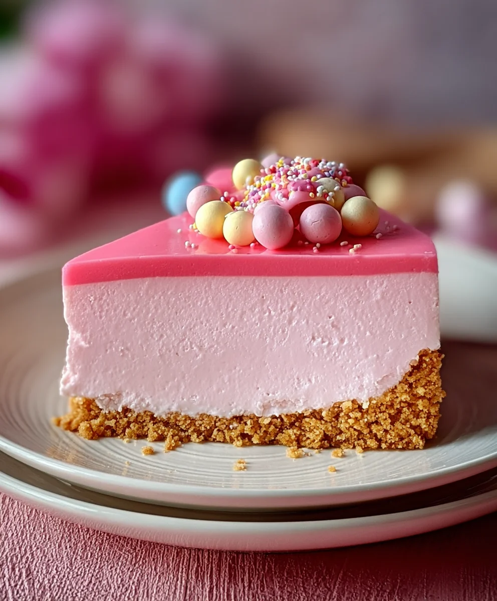 Bubblegum Cheesecake-Sweet Treat Your Taste Buds Will Love