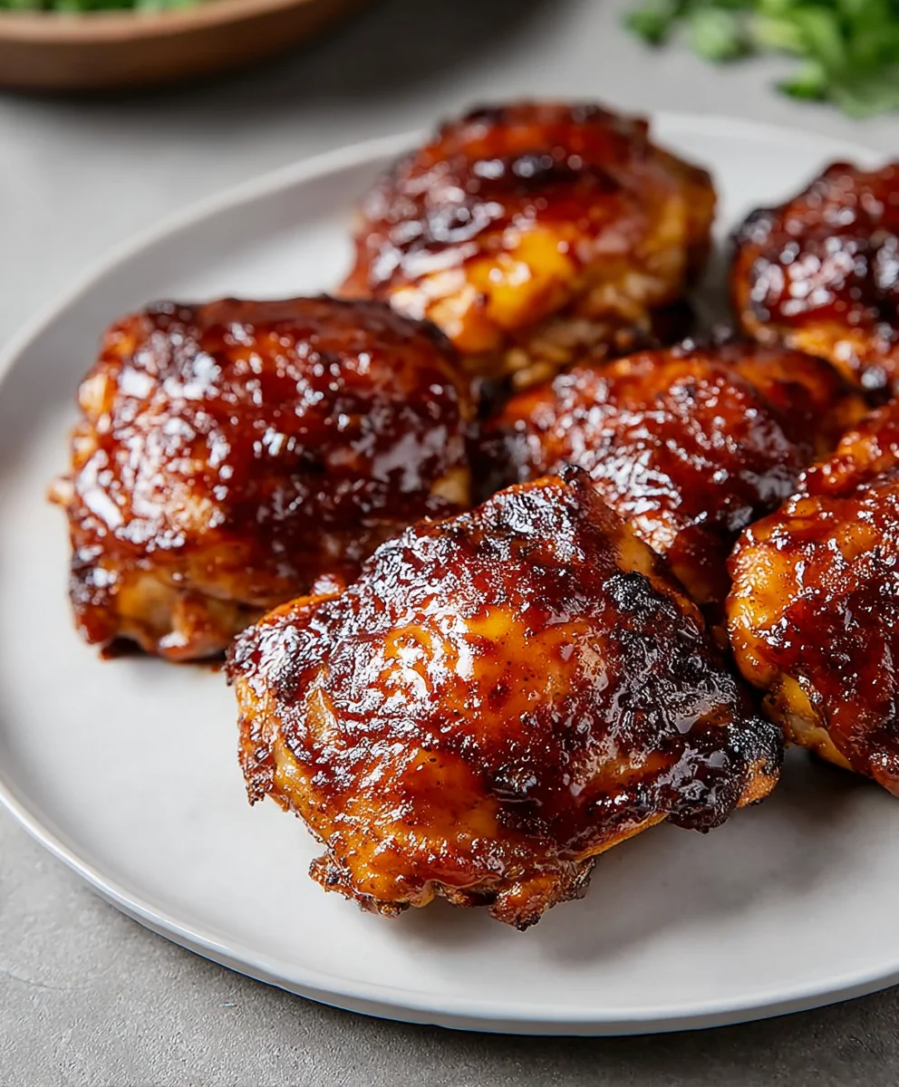 Quick BBQ Chicken Thighs-Easy Dinner Recipe