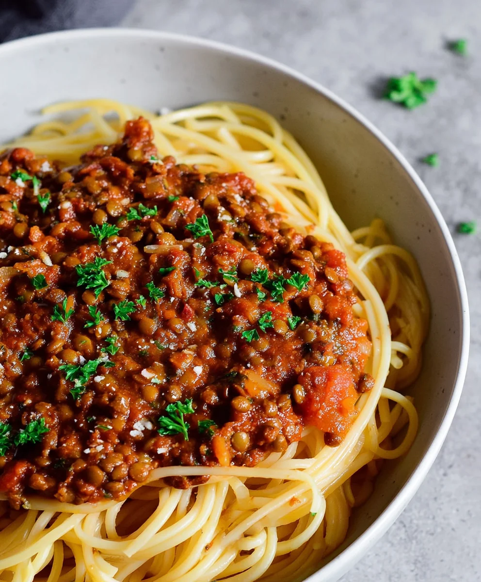 Hearty Vegan Bolognese - Rich Plant-Based Comfort Food