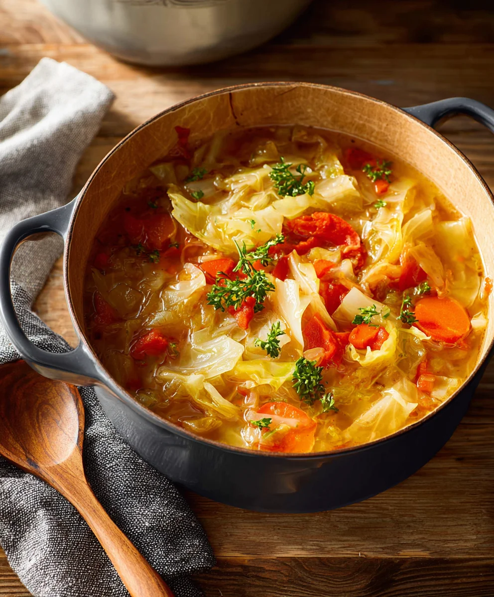 Weight Loss Cabbage Soup - Easy & Delicious Recipe