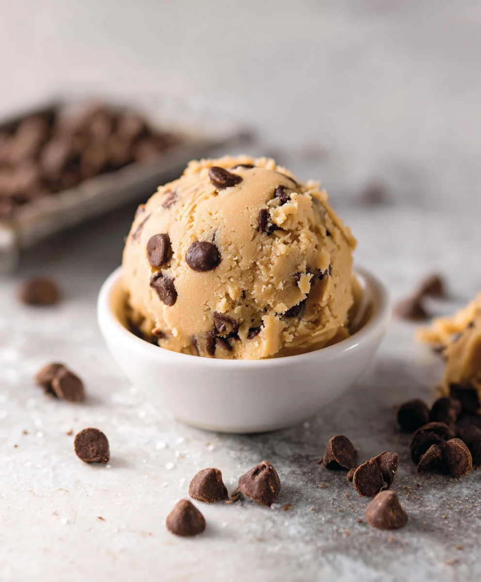 Safe Edible Cookie Dough Recipe-Easy & Delicious