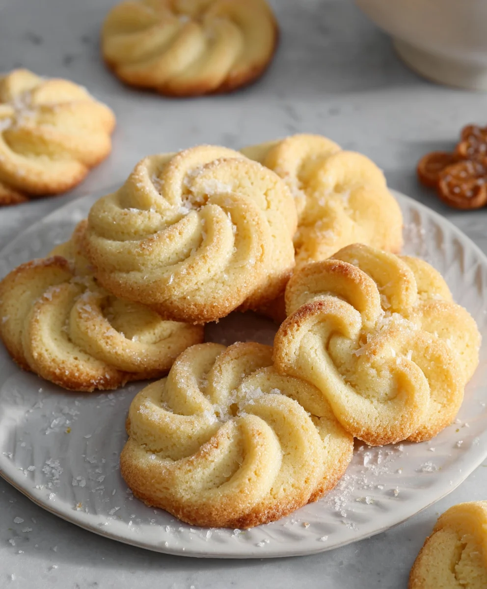 Melt in Mouth Danish Butter Cookies Easy Recipe