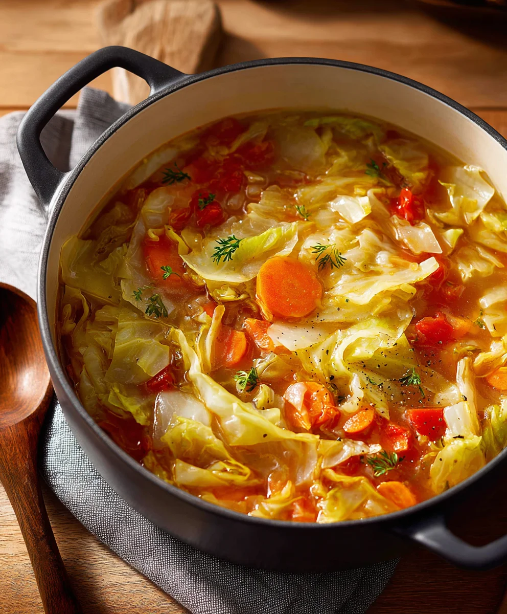 Weight Loss Cabbage Soup - Easy & Delicious Recipe