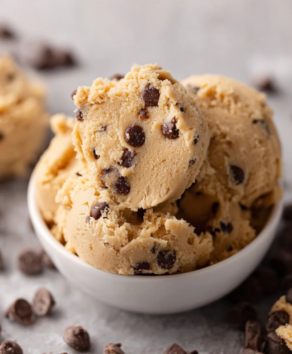 Safe Edible Cookie Dough Recipe-Easy & Delicious
