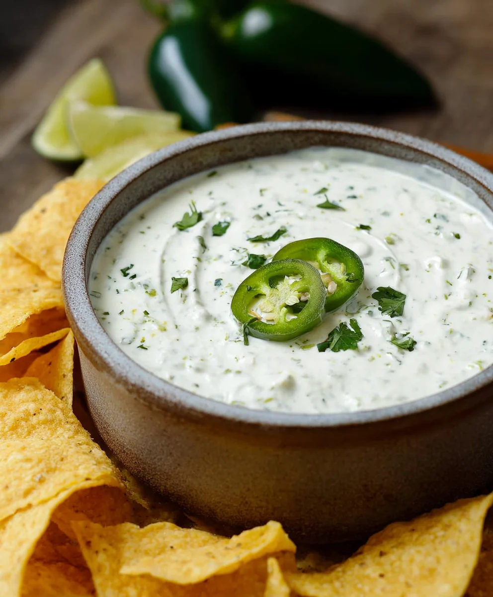 Copycat Chuy's Creamy Jalapeno Dip-Your New Favorite